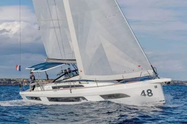 Dufour 48 review: a roomy 15.29 m cruiser with ODSea hybrid option and practical cruising systems
