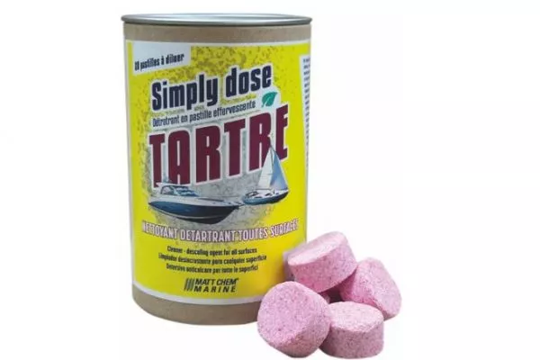 SIMPLY TARTRE: en kompakt, brusande avkalkare för renare, lättare båtförvaring