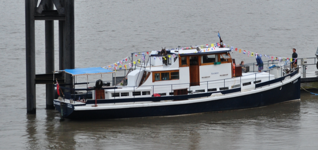 M.V. Seacrest: Admiralty Harbour Launch Converted to Liveaboard