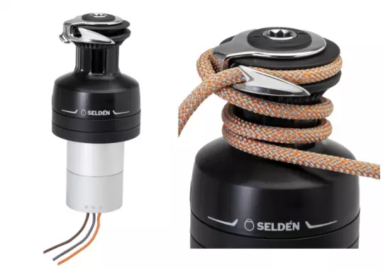 Seldén E40rev reversible electric winch: smarter sail handling for cruisers and charter fleets