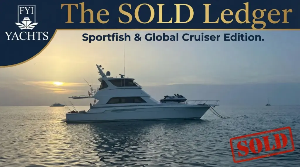Sportfish and Global Cruisers: Recent High-Value Sales and What They Mean for Yacht Tourism