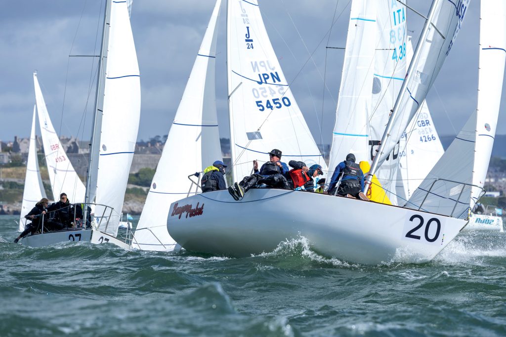 Tony Parker and Bangor Packet: Logistics, Racing and the J/24 Worlds in Plymouth