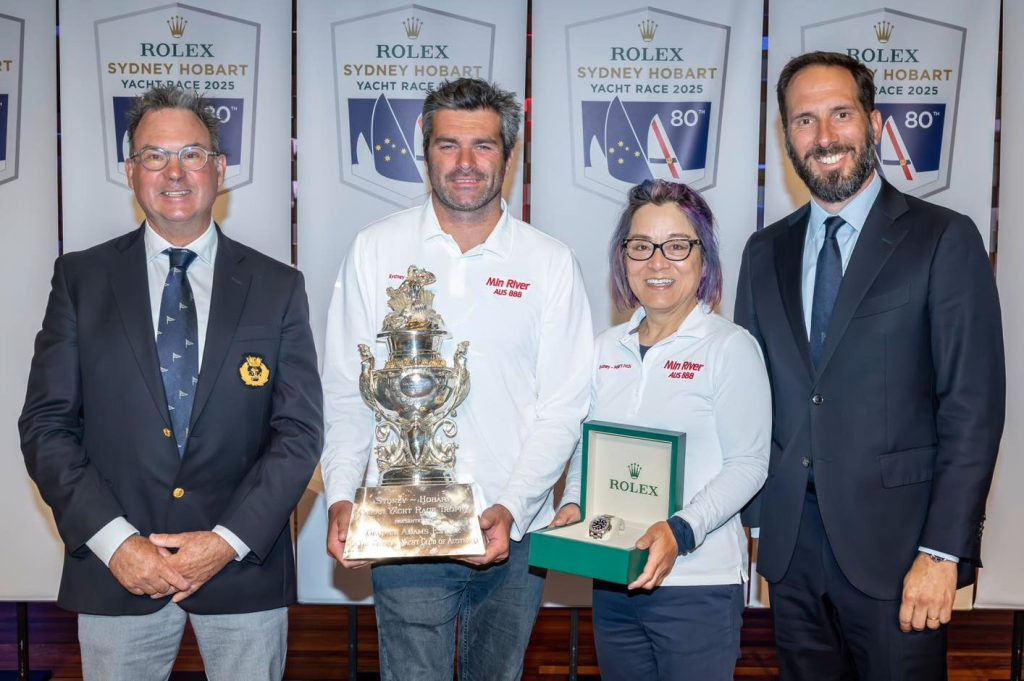 Jiang Lin's Min River Claims IRC Victory in Rolex Sydney Hobart — A Chinese Milestone