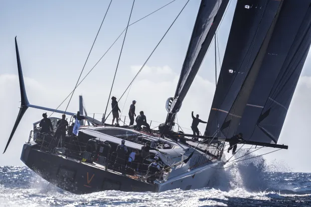 Raven claims Monohull Line Honours and an IRC benchmark in the RORC Transatlantic Race