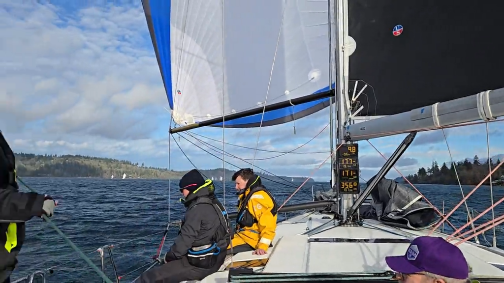 Winter Vashon 2025 — Equus, Tacoma Yacht Club, and a White-Knuckle Passage