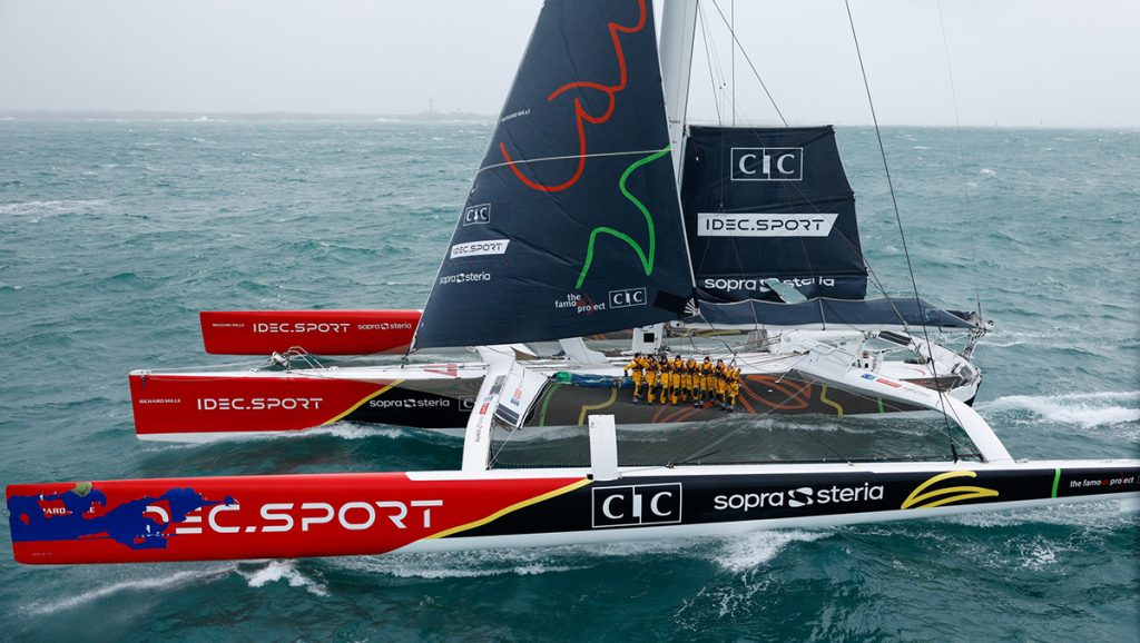 The Famous Project: First all-female crew to sail a maxi multihull non-stop