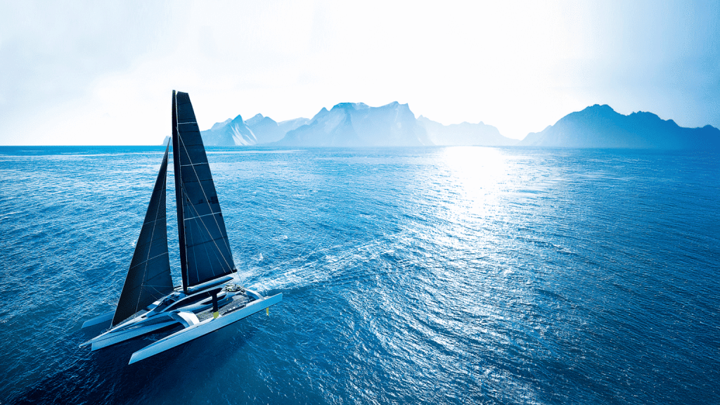 Anahita 100 — High-Speed-Trimarane, die Ultim-Performance mit Superyacht-Komfort verbinden