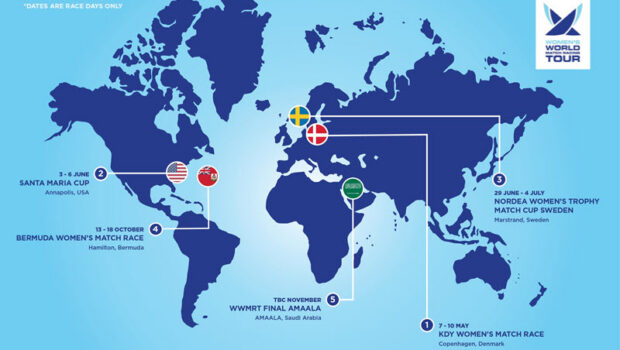 2026 Women’s World Match Racing Tour: Five Venues from Copenhagen to AMAALA