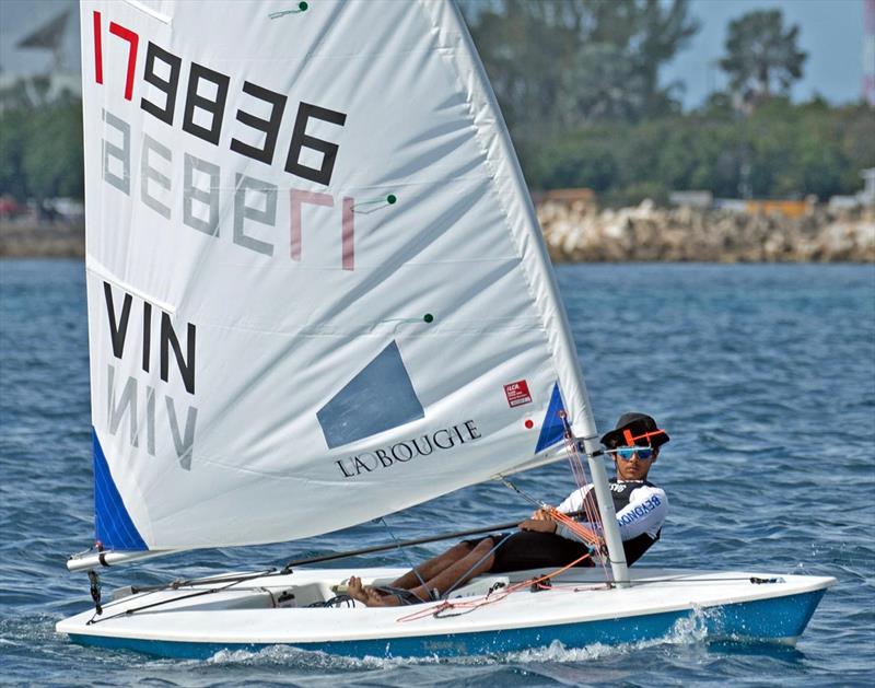 St Vincent’s Kai Marks Dasent at the ILCA 6 Midwinters East in Miami: performance, conditions and travel notes
